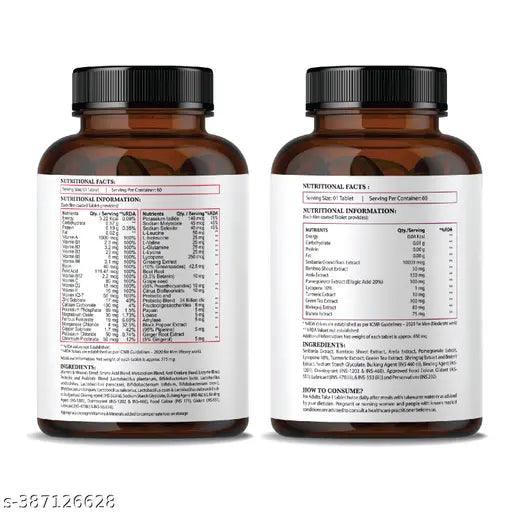 Daily Multivitamins & Plant Based Biotin Tablets Combo - Springkart