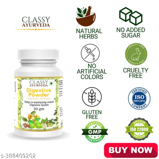 AYURVEDA'S Digestive powder |Natural & Safe - 50 gm - Springkart