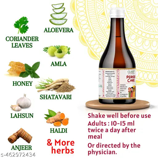 Ayurveda's PeriodCare Syrup |No side effects - 200ml - Springkart