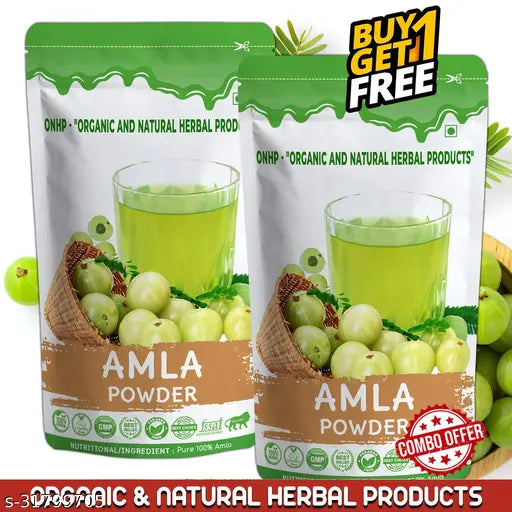 Amla Powder for Eating & Drinking, 100% Natural Powder, Organic (100Gm) pack of 2 - Springkart