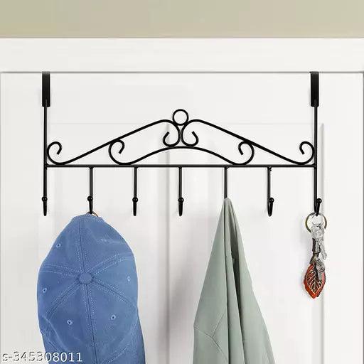 Door Hook Hangers with 7 Hooks,Metal - Springkart