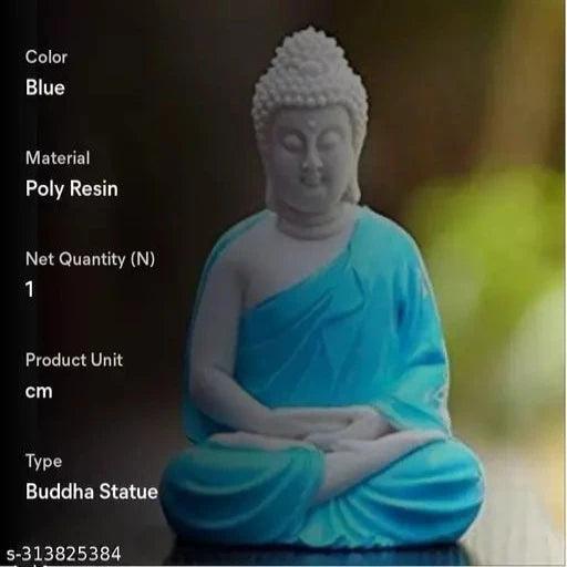 Statue of Meditating Buddha Decorative Showpiece - Springkart