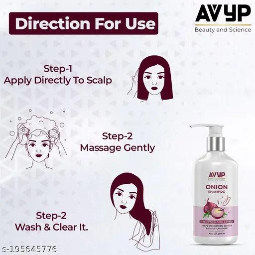 Onion Shampoo for Hair Growth and Hair Fall Control Onion Shampoo 200ml (Pack Of 1) - Springkart