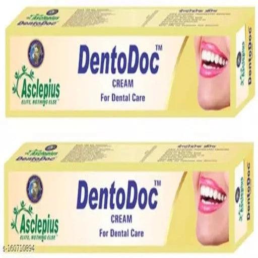 Asclepius Dentodoc Cream For Dental Care,100gm pack of 2 - Springkart