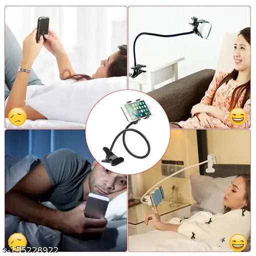 Grey Metal Lazy Stand Bracket Mobile Phone Stand - Springkart