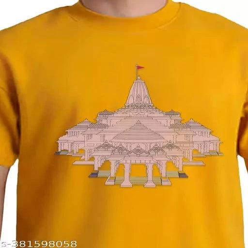 Ayodhya Ram Mandir T-Shirt for Men - Springkart