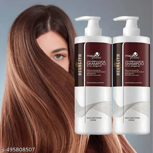 Keratin maca essence hair shampoo | maca essence moisture shampoo 200ml pack-2