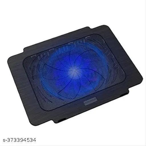 Laptop Cooling Pad, Laptop Stand, Laptop Cooling Fan, K-16 Cool Cold 1 Fan Cooling Pad - Springkart