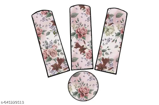 Beautiful Printed Waterproof & Dustproof Three Blade Ceiling Fan Cover Set