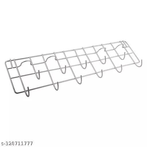 Stainless Steel Wall Mounted Hook Rail - Springkart