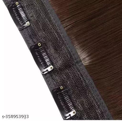 Straight Synthetic Hair Topper, Hairpiece/Hair Extensions for Women/Girls - Springkart