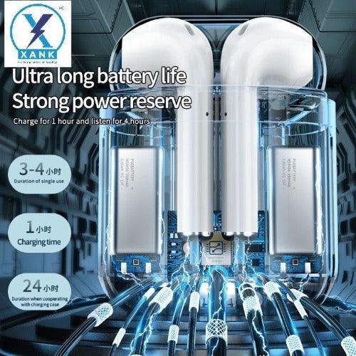 XANK TWS I12 InPods 12 Wireless Airpods with Mic Bluetooth Headset (ASSORTED COLOUR, True Wireless) - Springkart