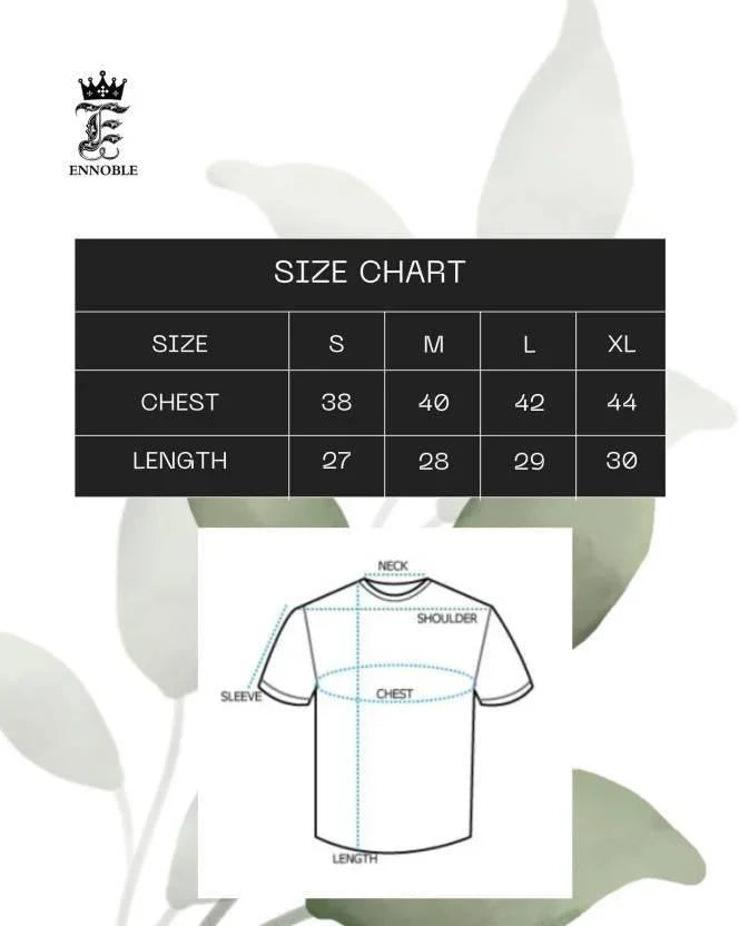 Ennoble Men's Tie & dye Cotton T-shirts - Springkart