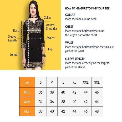 Trendy Rayon Embroidered Kurtis - Springkart