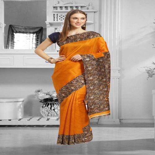 Special Printed Art Silk Sarees - Springkart