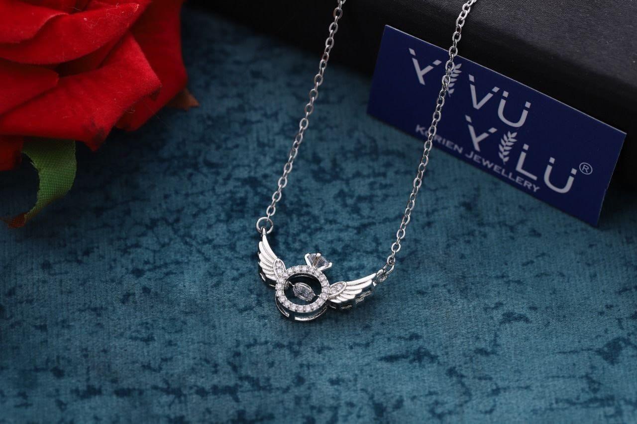 Diamond Stainless Steel Necklace - Springkart