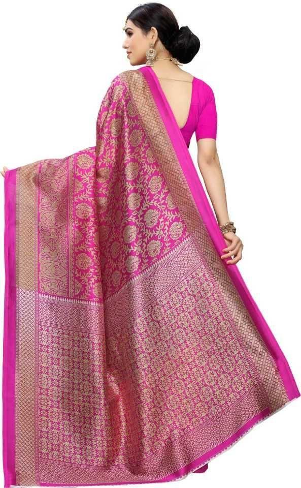 Latest Printed Mysore Silk Sarees - Springkart