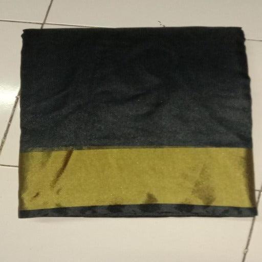 Delicate Solid Art Silk With Zari Border - Springkart