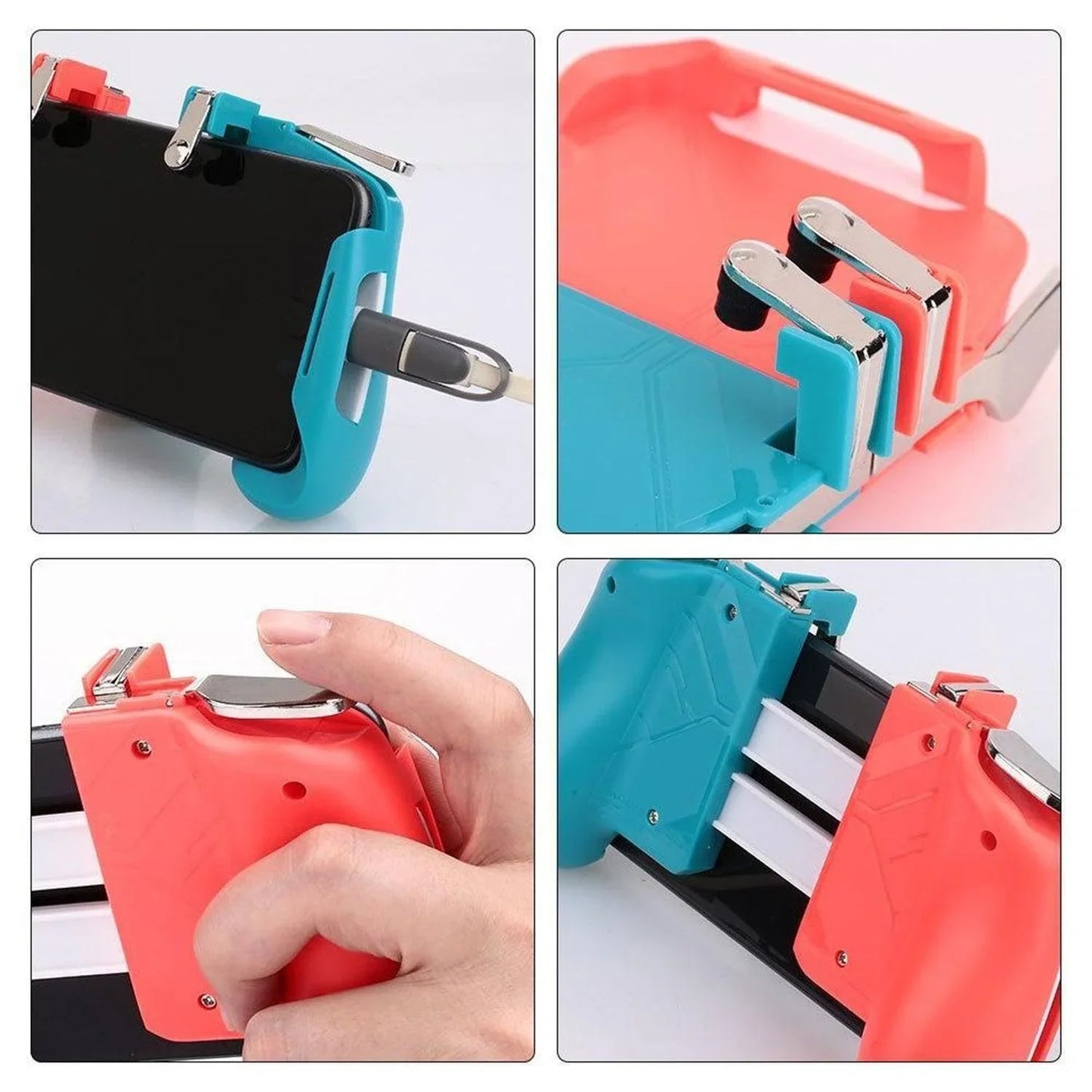 Arsha lifestyle Mobile Phone Gamepad Joystick Handle L1 R1 Trigger for PUBG Sensitive Shoot - Springkart