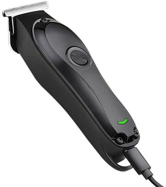 Crabs AT118 Professional Hair Clipper Rechargeable Hair Men Home-Portable Mini Clipper Fully Waterproof Trimmer 45 min Runtime 4 Length Settings (Black)