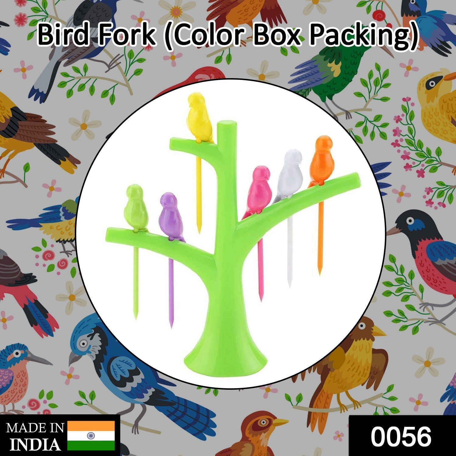 Bird Fork | Kids fruit fork | Table Decor - Springkart 