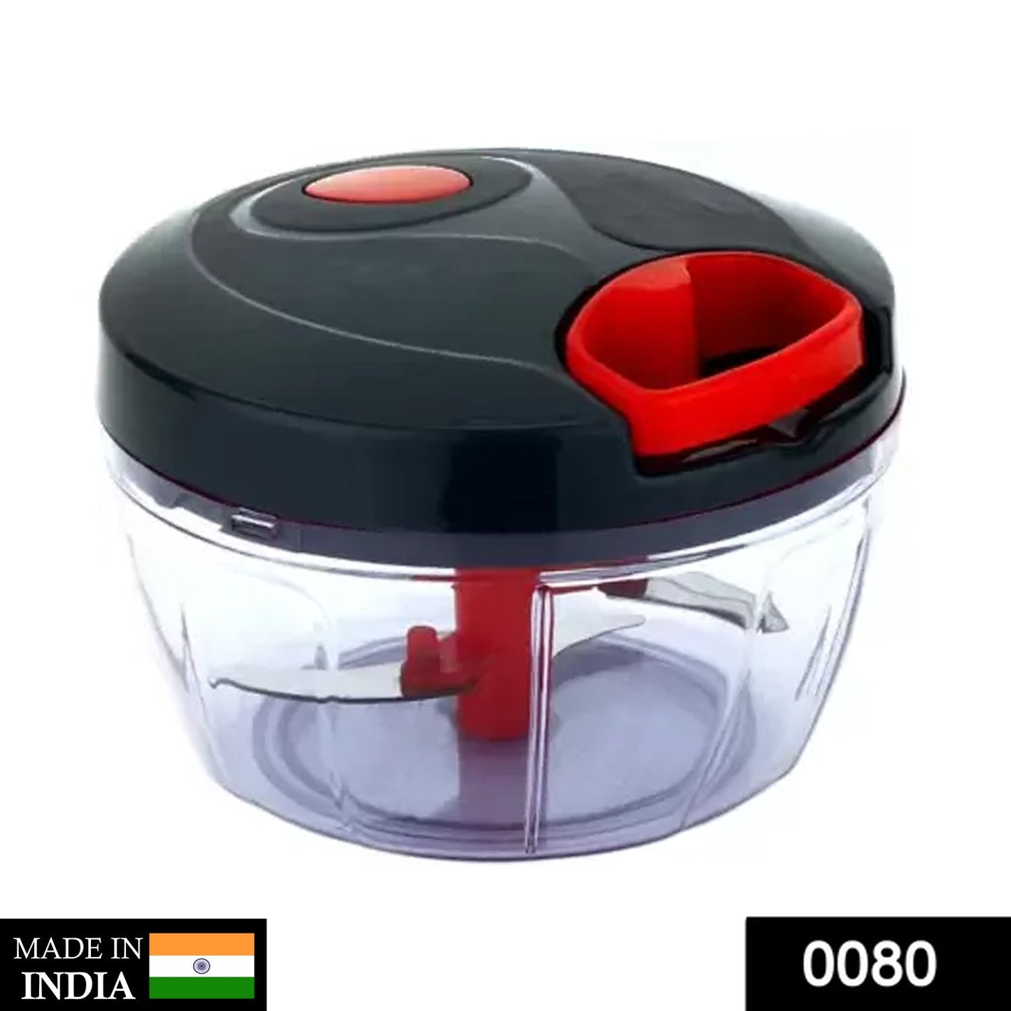 Manual Food Chopper, Compact & Powerful Hand Held Vegetable Chopper / Blender - Springkart 