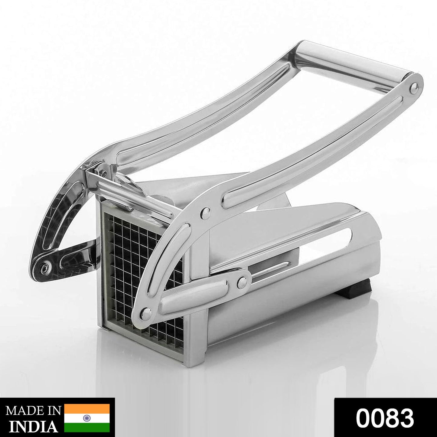 Stainless Steel French Fries Potato Chips Strip Cutter Machine - Springkart 