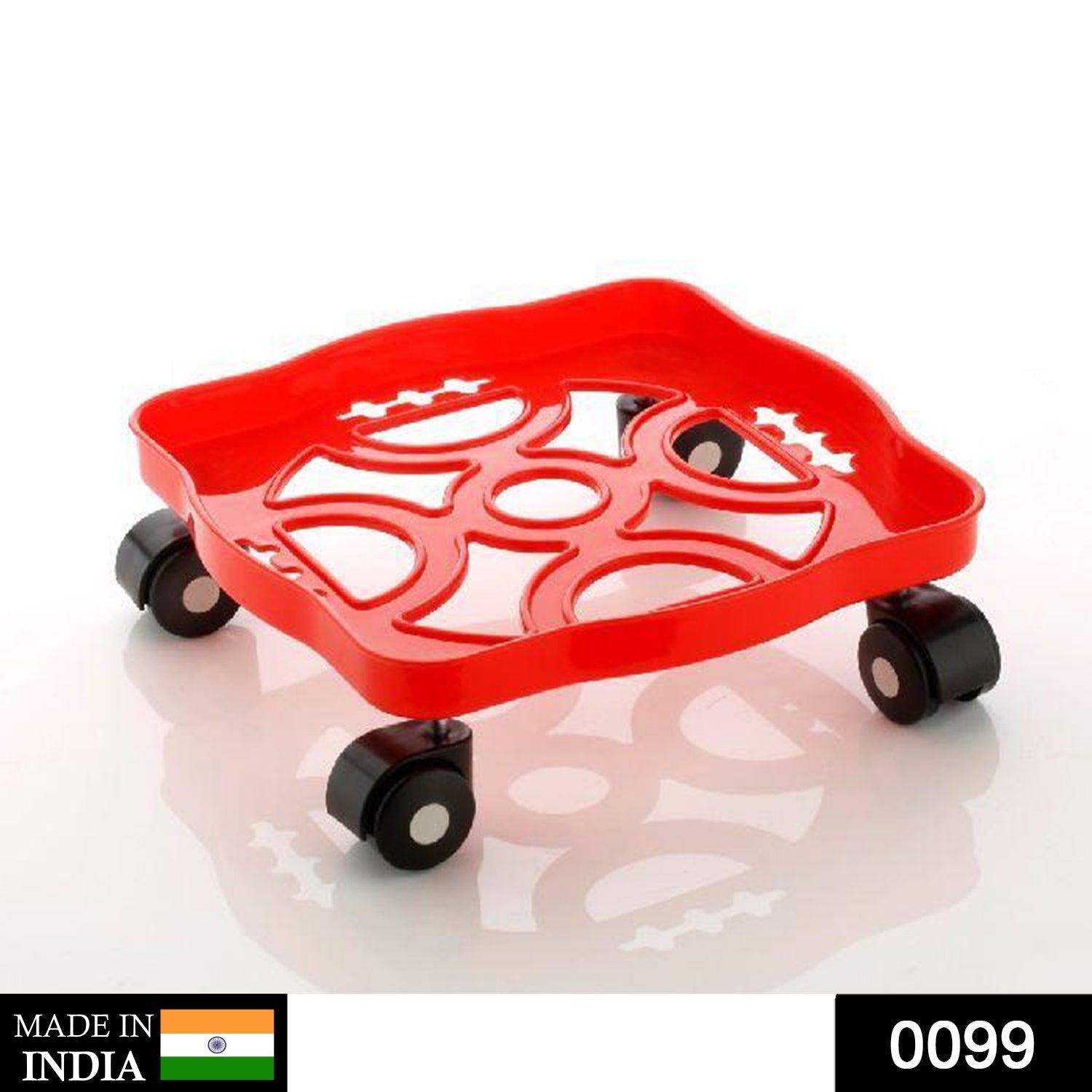 Square Plastic Gas Cylinder Trolley - Springkart 