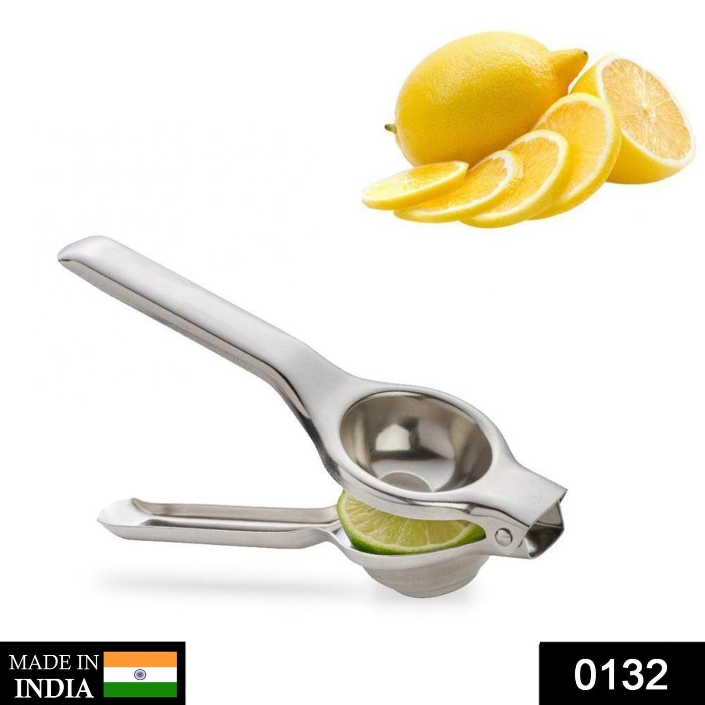 Stainless Steel Lemon Squeezer - Springkart 