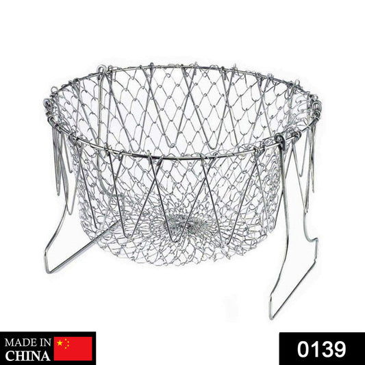 Foldable Strainer Chef Basket - Springkart 