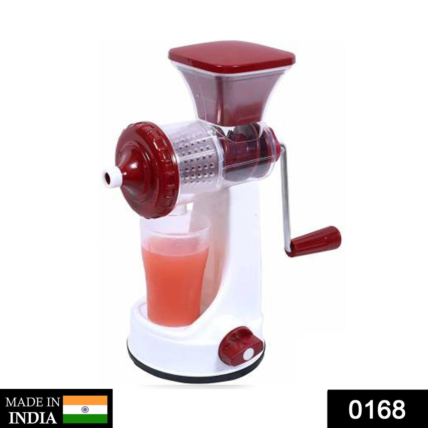 Manual Fruit Vegetable Juicer with Juice Cup and Waste Collector - Springkart 
