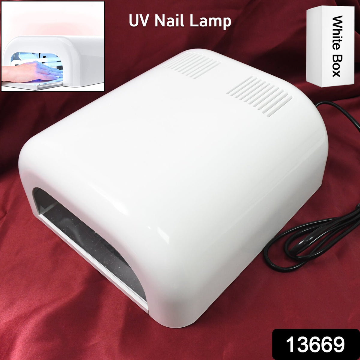LED UV Lamp Nail Dryer Gel Nail Lamp Nail Curing Lamp (1 Pc) - Springkart 