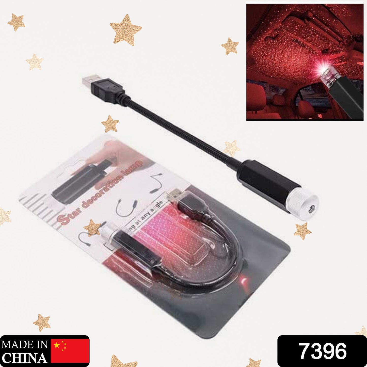 Light Galaxy Night Sky Ambiance Laser Micro Projector Atmosphere Ambient Roof Usb Light - Springkart 