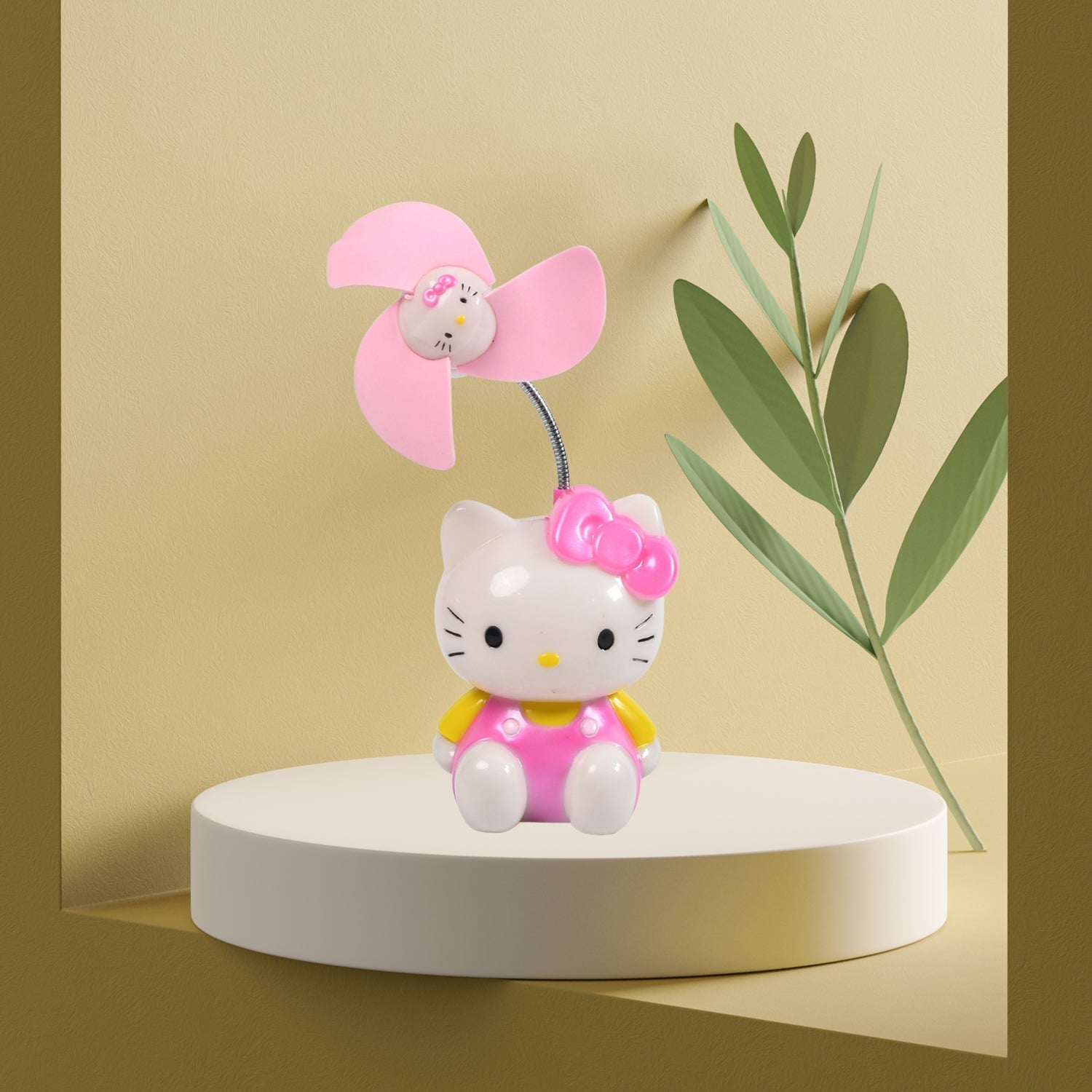 Kitty USB Powered Portable USB Mini Cooling Fan Cooler Portable (Battery Not Include) - Springkart 