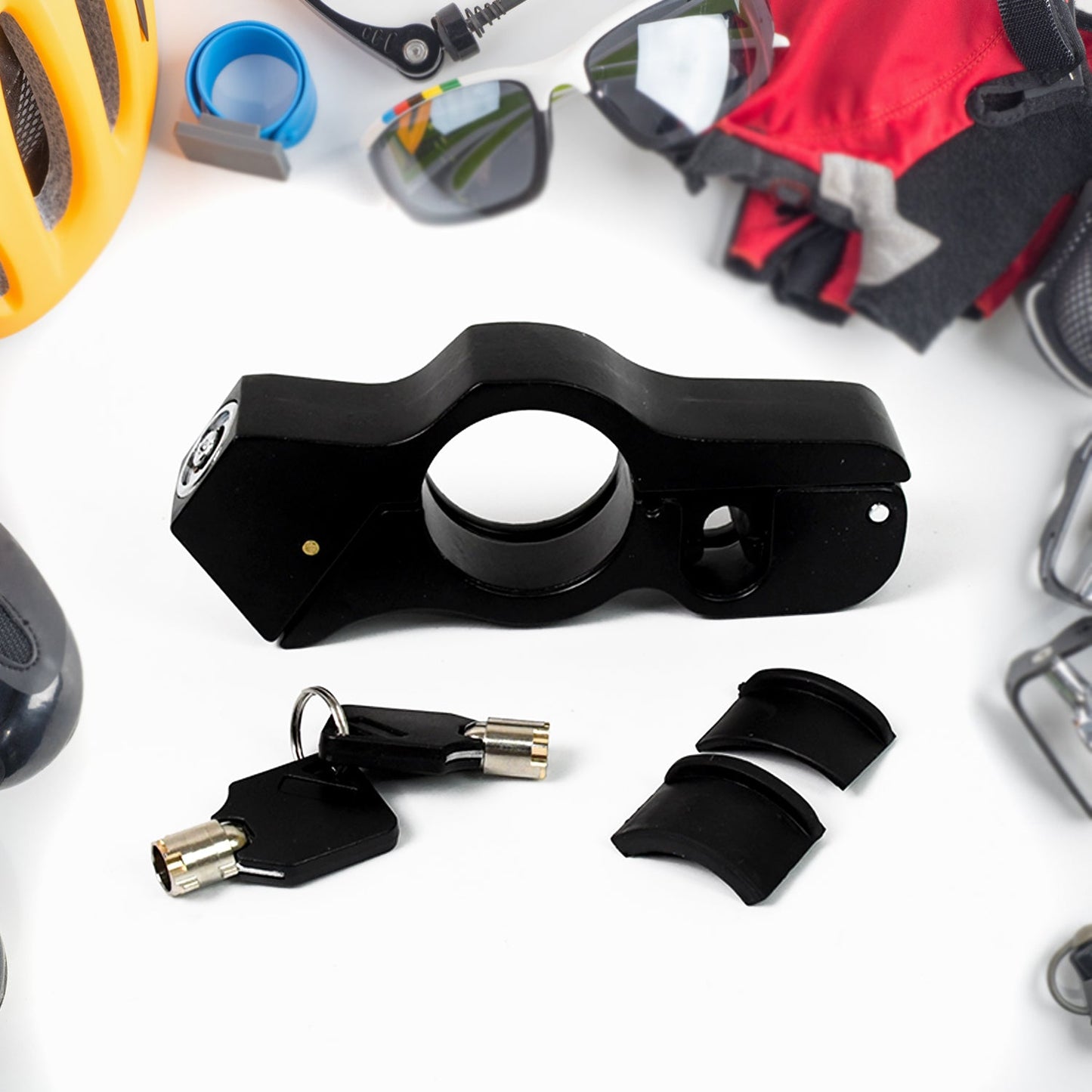 Motorcycle Grip Lock Universal Motorcycle Handlebar Throttle Grip Security Lock - Springkart 