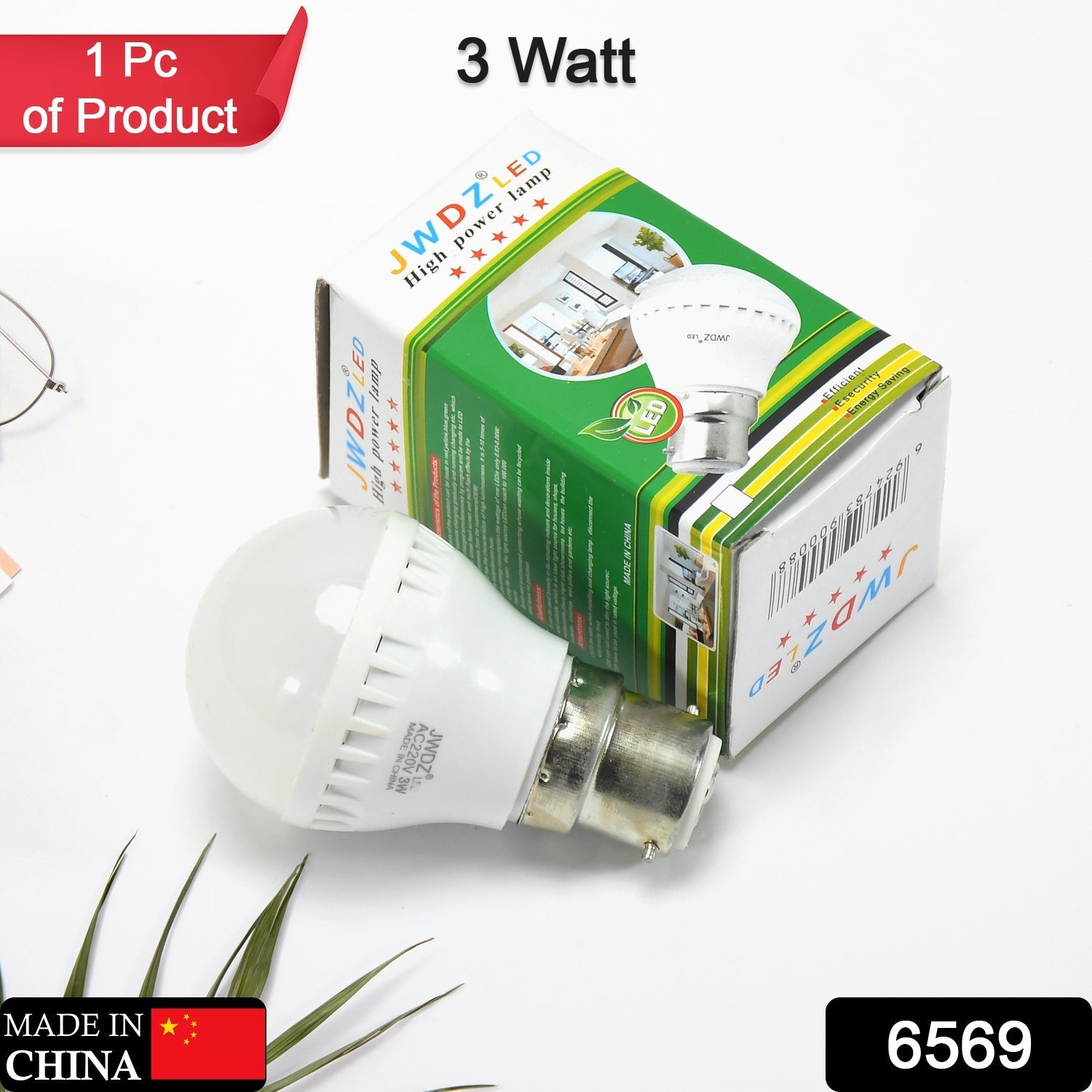 Led Bulb High Power Led Bulb 3w Bulb For Indoor & Outdoor Use - Springkart 