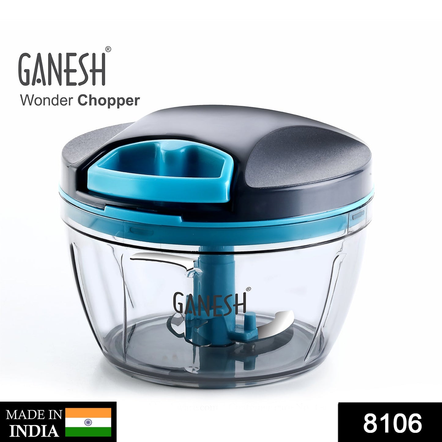 GANESH Wonder Chopper, Grey (470Ml) - Springkart 