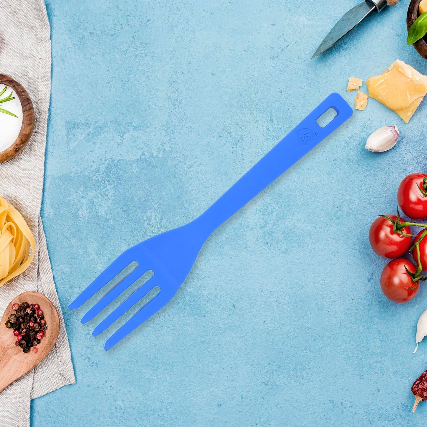 BENDABLE KIDS SILICONE HANDLE FORK | CHILDREN PLASTIC BABY FORK ( 1pc ) - Springkart 