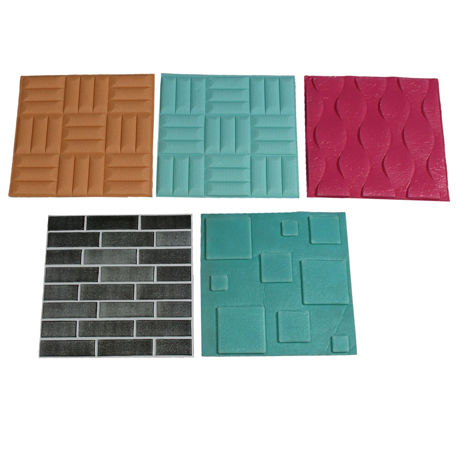 Design Wallpaper 3D Foam Wallpaper Sticker Panels I Ceiling Wallpaper For Living Room Bedroom I Furniture, Door I Foam Tiles - Springkart 