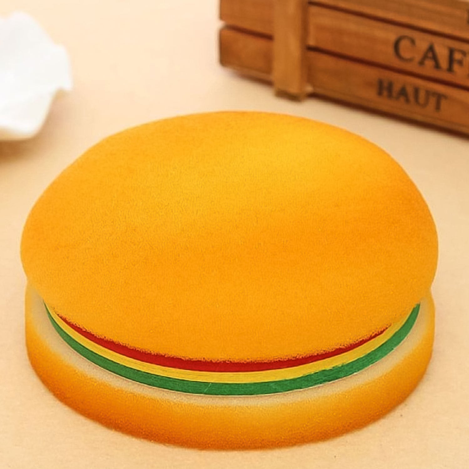 Burger Shaped Notepad / Sticky Notes / Memo Pads, Unique Mini Notes (Multicolor) - Springkart 