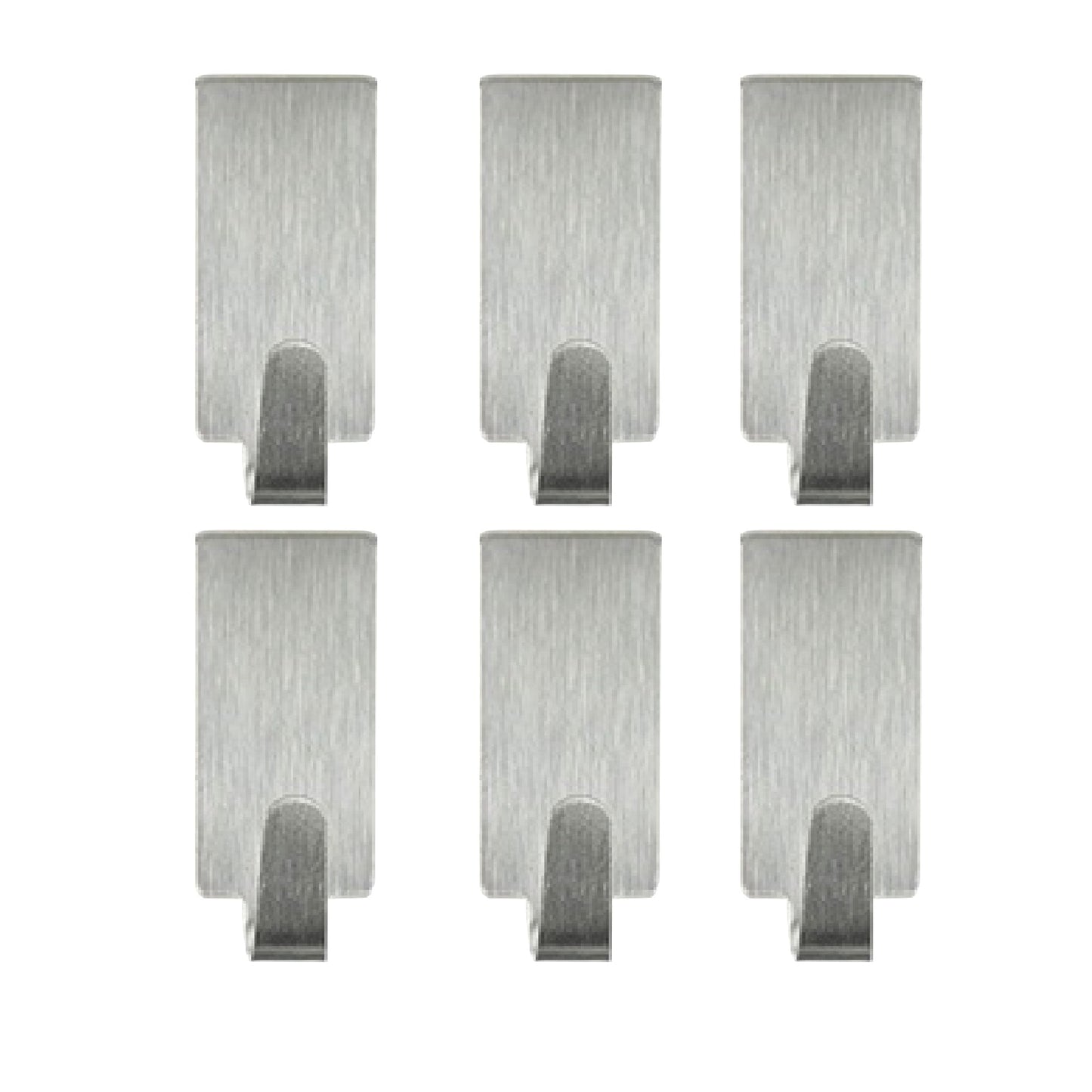 Heavy Duty Self Adhesive Hook Sticky (Pack of 6) - Springkart 