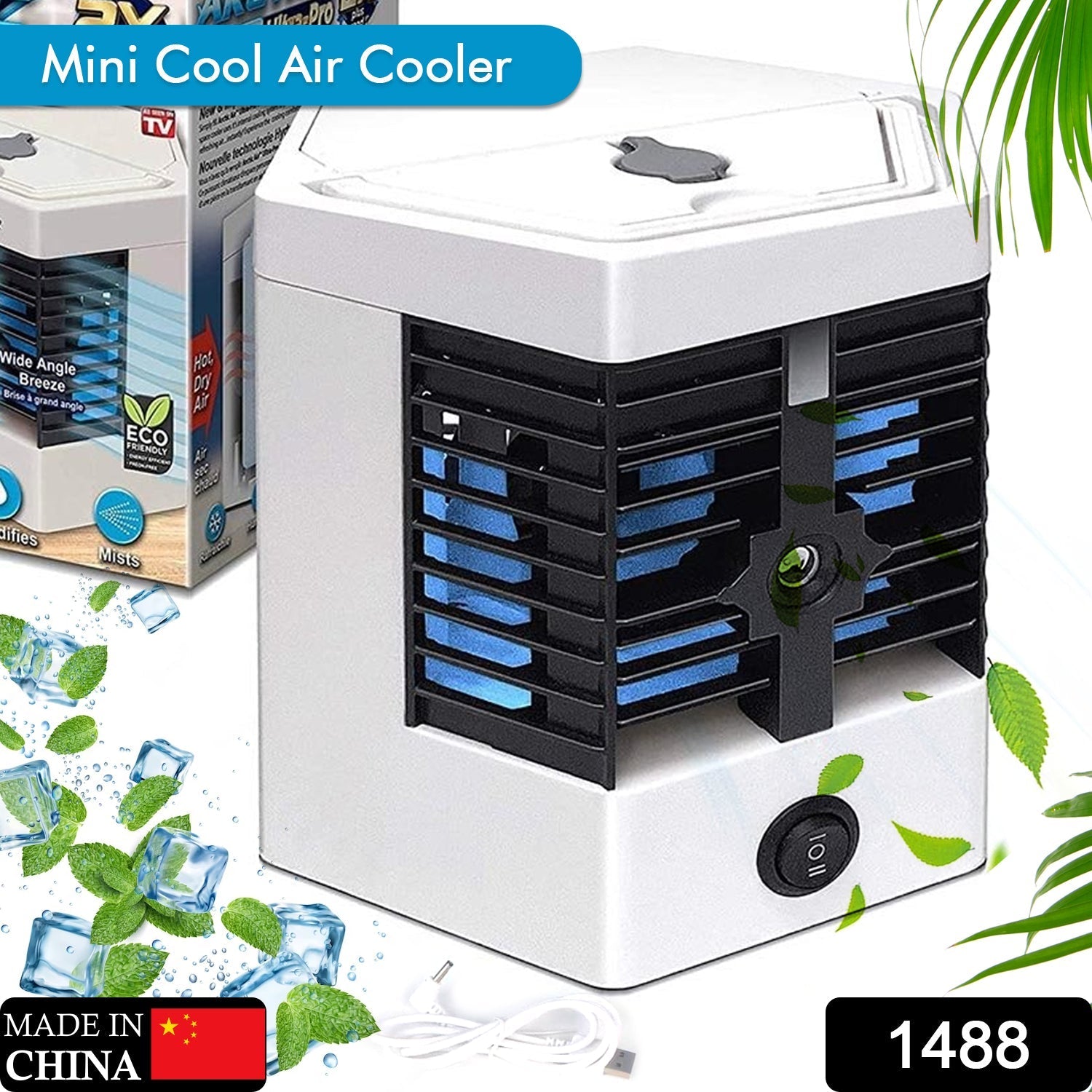 Mini Portable Arctic Air Cooler & Humidifier - Springkart 
