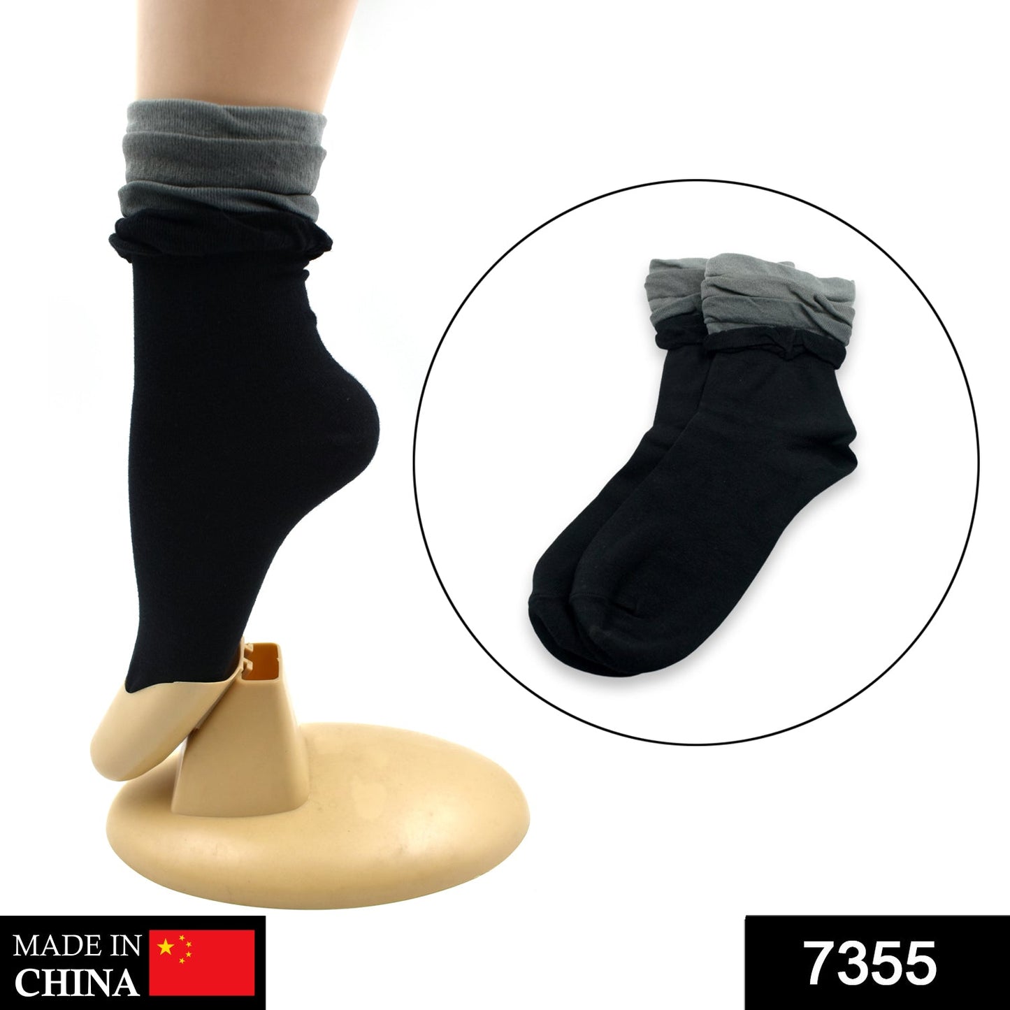 Socks Breathable Thickened Classic Simple Soft Skin Friendly - Springkart 