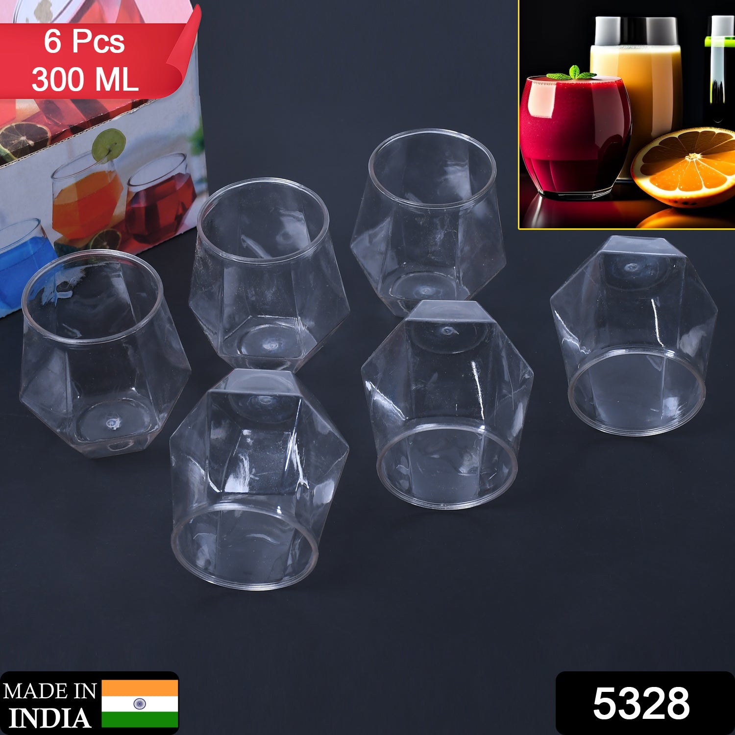 Premium Transparent Pilsner Glasses - Springkart 