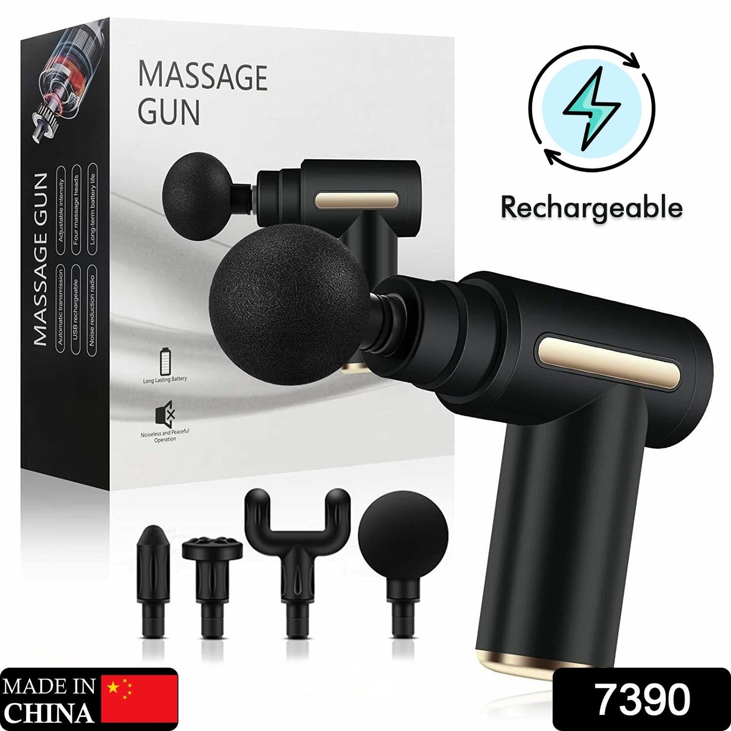 Deep Tissue Percussion Body Massage Machine For Pain Relief - Springkart 