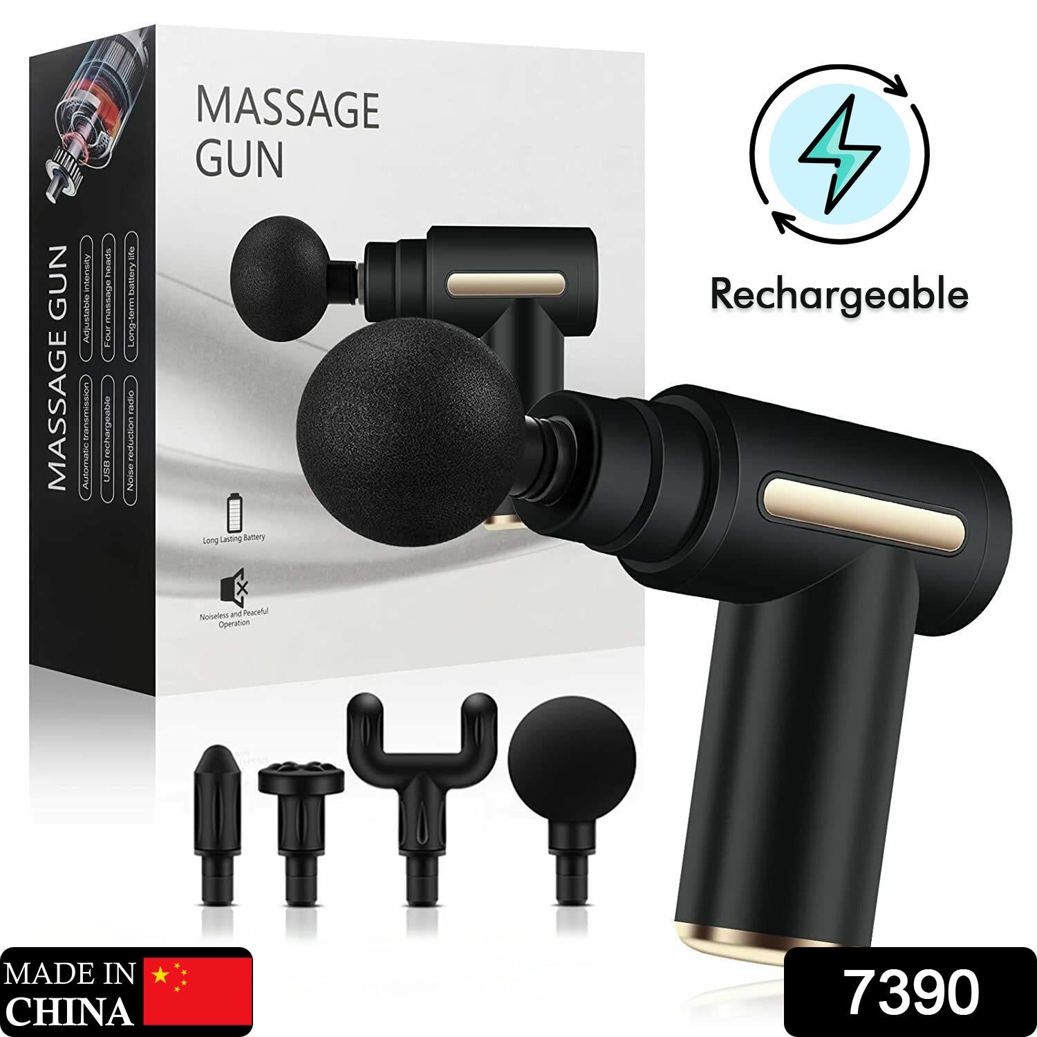 Deep Tissue Percussion Body Massage Machine For Pain Relief - Springkart 