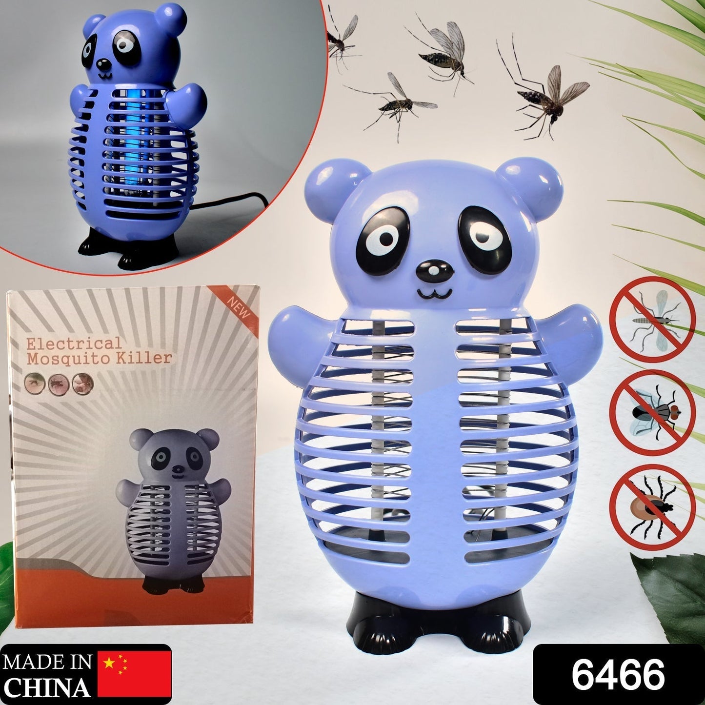 Electronic Cartoon Led Mosquito Killer | Lamps Super Trap Machine For Home Insect Killer | Bug Zapper | USB Powered Machine Eco-Friendly Baby Mosquito Repellent Lamp |Jali Mosquito. - Springkart 