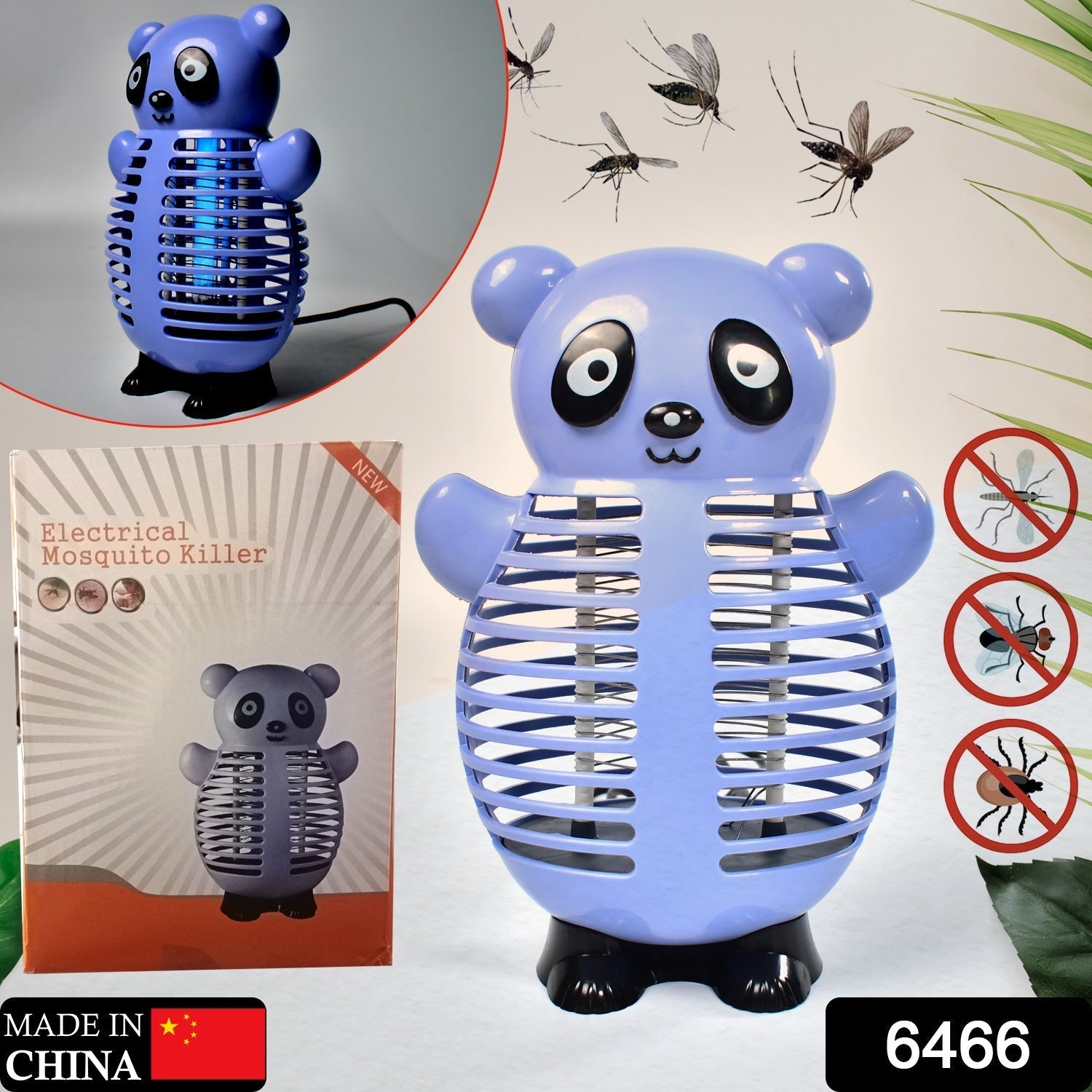 Electronic Cartoon Led Mosquito Killer | Lamps Super Trap Machine For Home Insect Killer | Bug Zapper | USB Powered Machine Eco-Friendly Baby Mosquito Repellent Lamp |Jali Mosquito. - Springkart 