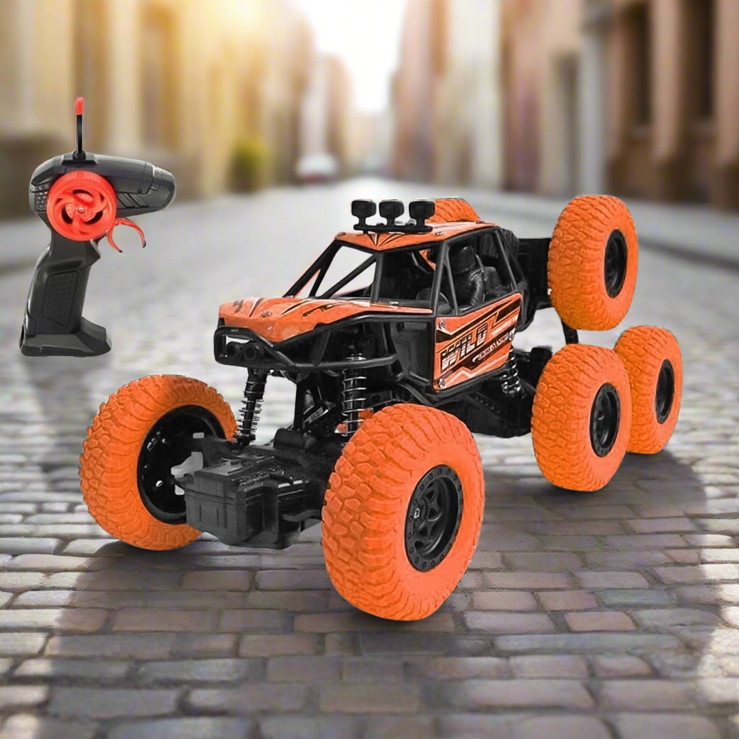 Rock Climber Car, 8 Wheels Climbing Car (1 Pc / Remote Battery Not Included) - Springkart 