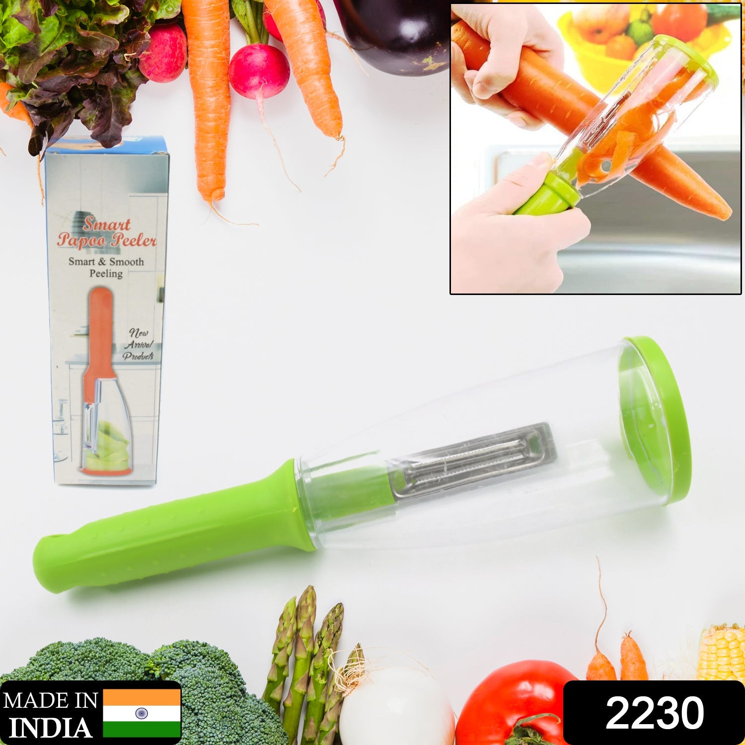 Smart Multifunctional Vegetable / Fruit Peeler for Kitchen - Springkart 